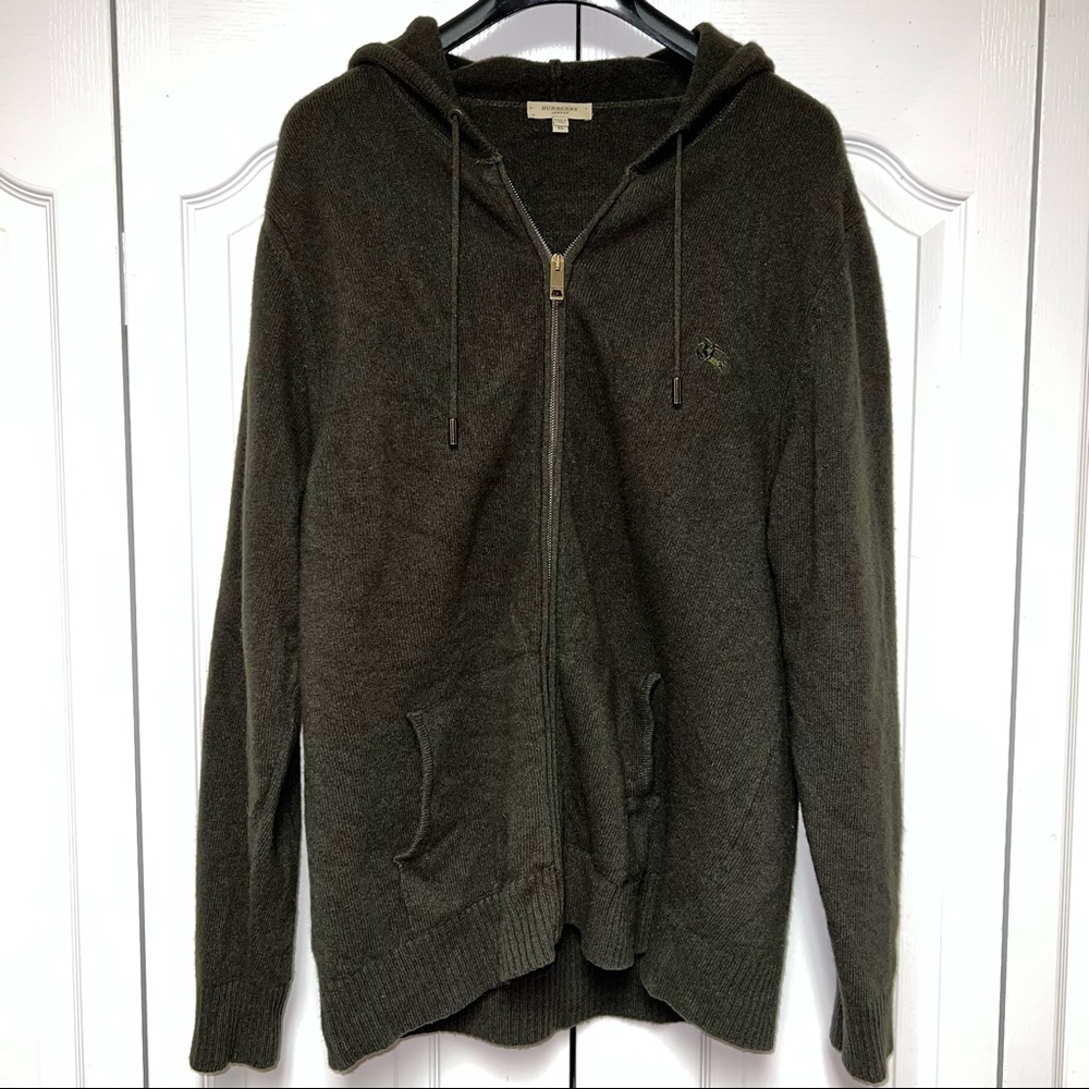 Burberry ultrafine merino wool sweater with hood